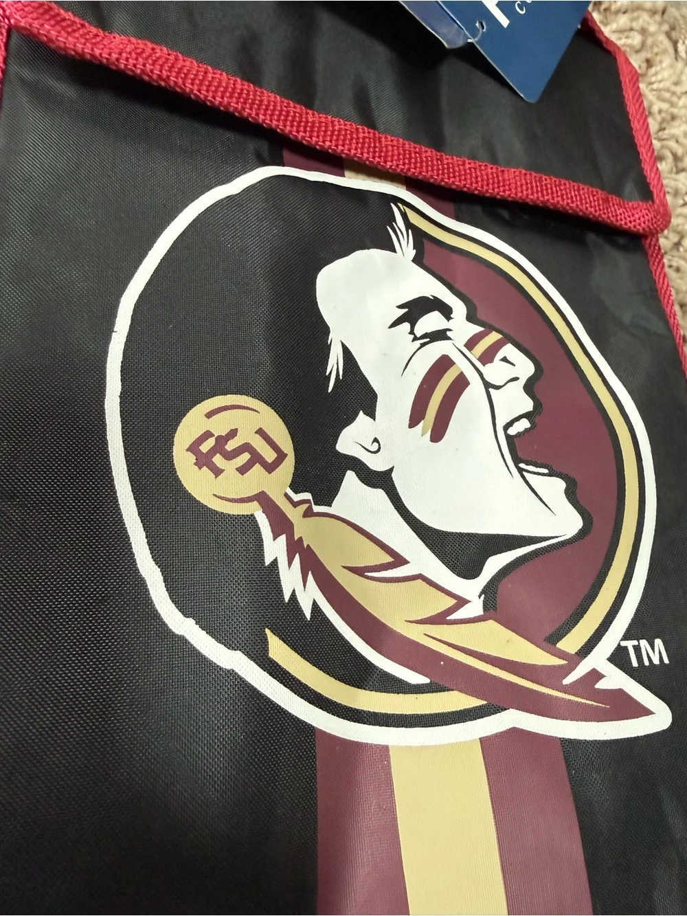 Forever Collectibles-Florida Seminoles- Collegiate Tote Lunch Bag (NWT)